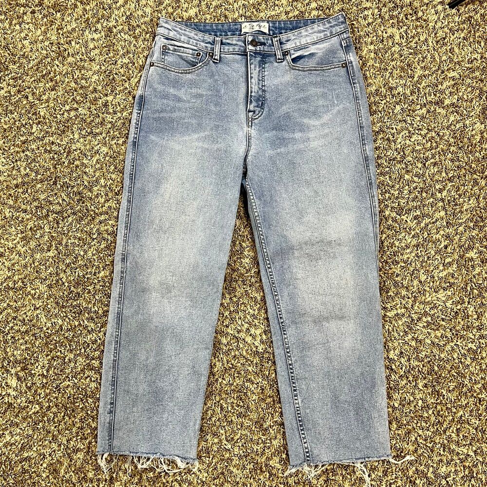 Free People We The Free CRVY High-Rise Vintage Stovepipe Jeans size 31 - Picture 2 of 7